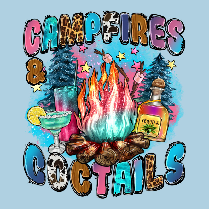 Campfires And Coctails Premium Hoodie by Zillion Design Studio | Teevron