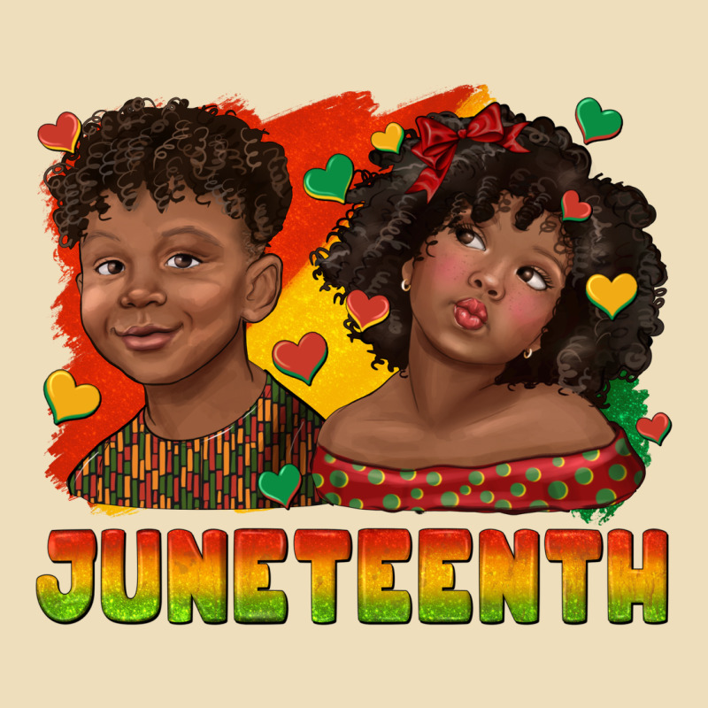 Juneteenth With Afro Black Kids Premium Hoodie by texasbilliewilder | Teevron