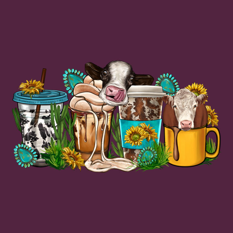 Western Cow Coffee Cup Urban Hoodie by texasbilliewilder | Teevron