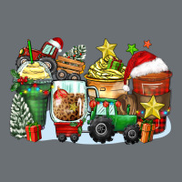 Christmas Tractor Coffee Cups Premium Hoodie | Teevron