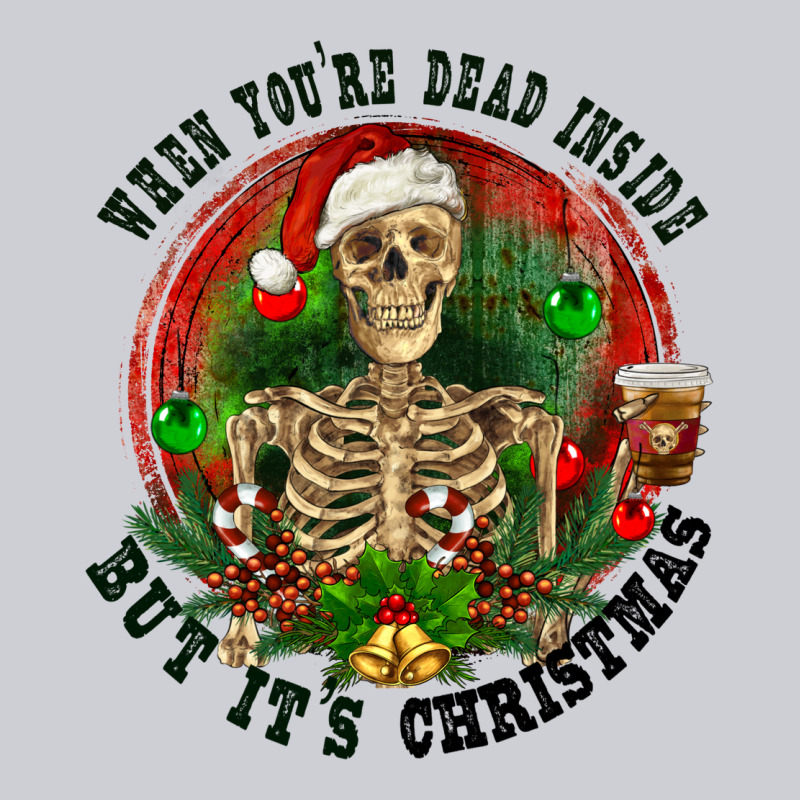 When You're Dead Inside But It's Christmas Urban Hoodie by RanaPortraitStore | Teevron