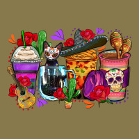 Day Of The Dead Coffee Cups Premium Hoodie | Teevron