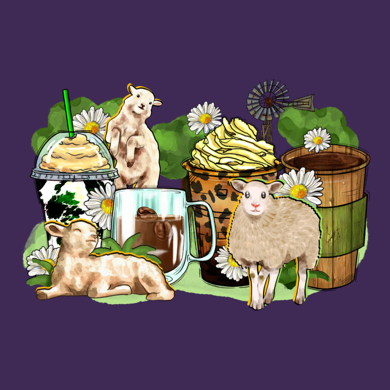 Sheep Coffee Cups Premium Hoodie by Zillion Design Studio | Teevron