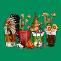 Coffee Cups Indian Headdress Urban Hoodie | Teevron