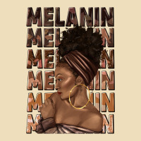 Melanin Melanin Melanin With Afro Girl Premium Hoodie | Teevron