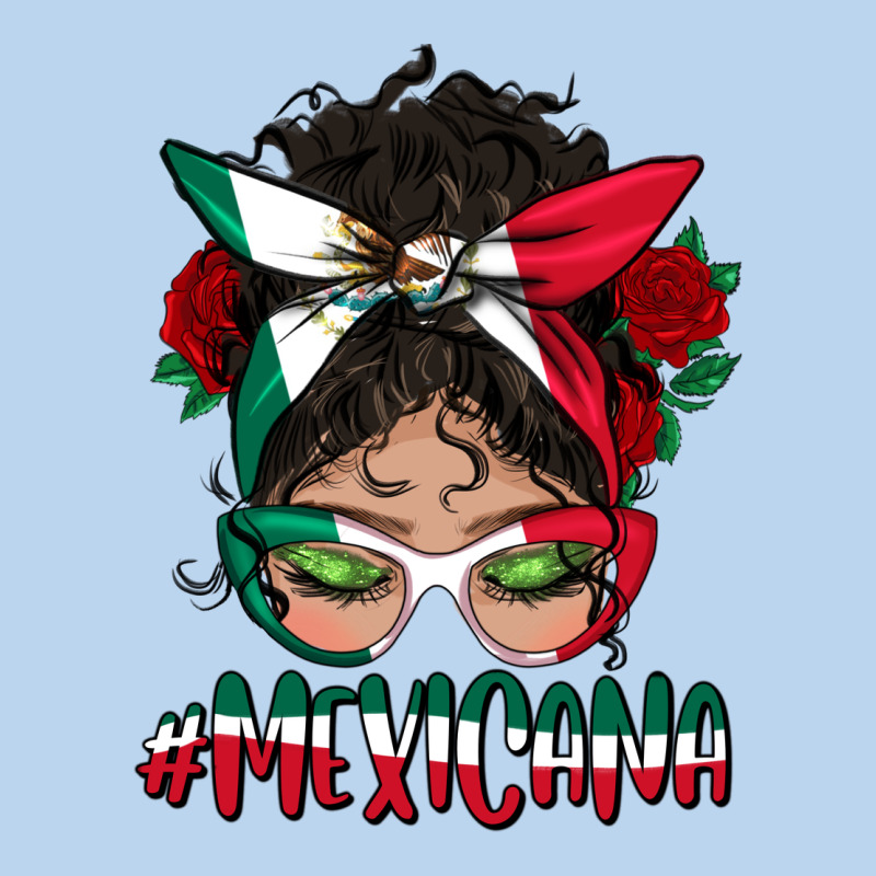 Mexicana Messy Bun Mama Classic Tee by BundleAndBundleShop | Teevron