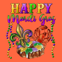 Happy Mardi Gras Fleur De Lis King Cake Crawfish Premium Hoodie | Teevron