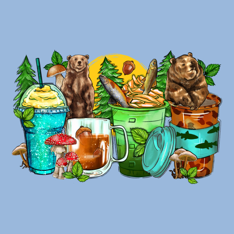 Bear Coffee Cups Premium Hoodie by Zillion Design Studio | Teevron