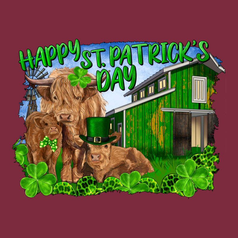 Happy St. Patrick's Day Cattle And Calfs Premium Hoodie by RanaPortraitStore | Teevron