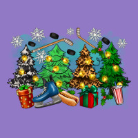 Christmas Trees With Hockey Urban Hoodie | Teevron
