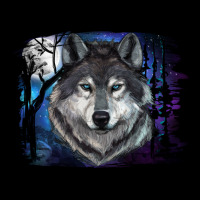 Wolf And Full Moon Urban Hoodie | Teevron