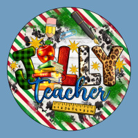 Christmas Jolly Teacher Urban Heavy Tee | Teevron