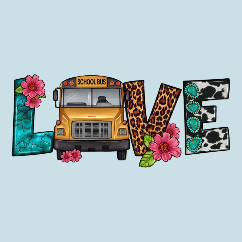 Love School Bus Ladies Tee by Artiststas | Teevron