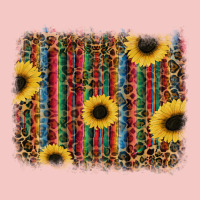 Sunflowers Serape Leopard Urban Heavy Tee | Teevron