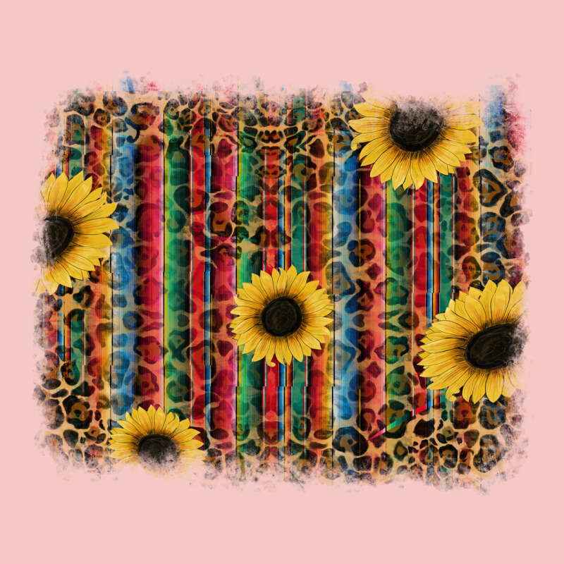 Sunflowers Serape Leopard Urban Heavy Tee by RanaPortraitStore | Teevron