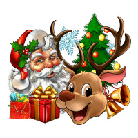 santa and reindeer | Teevron