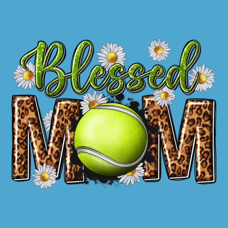 Blessed Mom With Tennis And Daisy Premium Hoodie by texasbilliewilder | Teevron