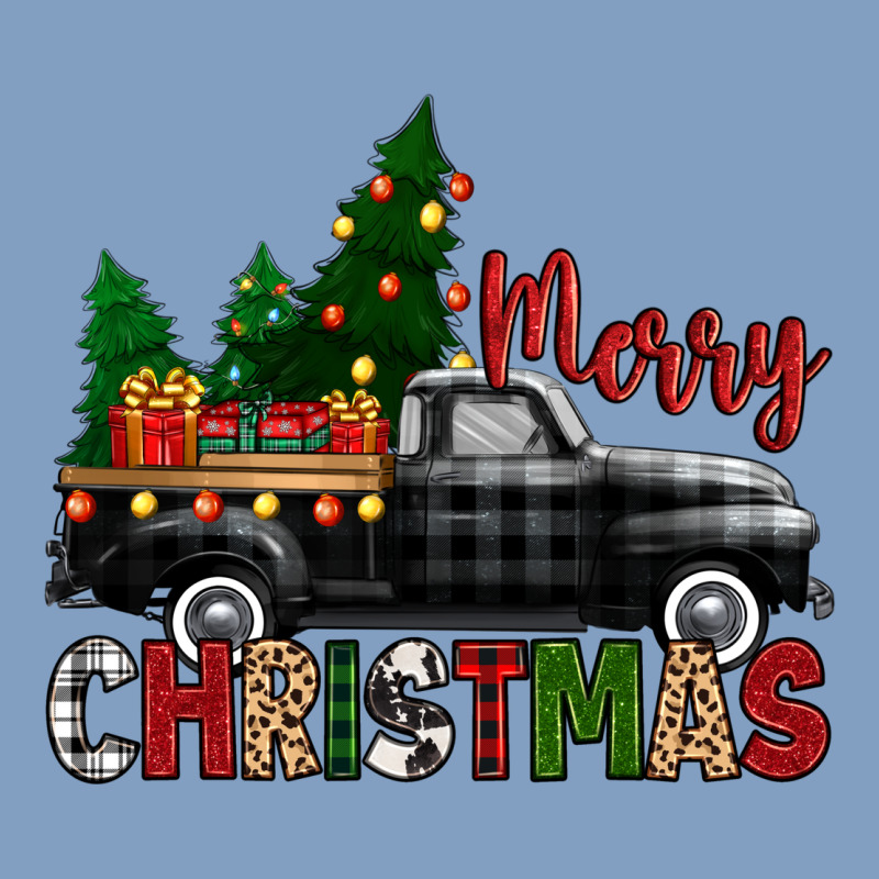Merry Christmas With Black Truck Urban Hoodie by Zillion Design Studio | Teevron
