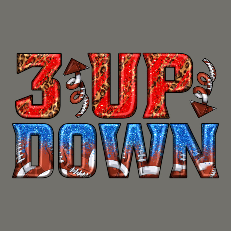 3 Up 3 Down Football Premium Hoodie by texasbilliewilder | Teevron