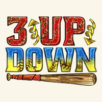 3 Up 3 Down Softball Premium Hoodie | Teevron