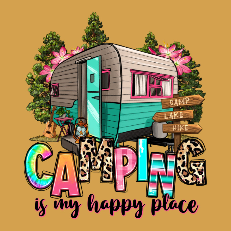 Camping Is My Happy Place Urban Hoodie by RanaPortraitStore | Teevron