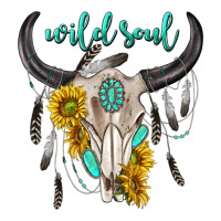 wild soul boho bull skull | Teevron
