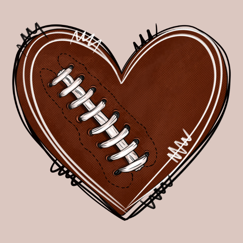 American Football Heart Premium Hoodie by texasbilliewilder | Teevron