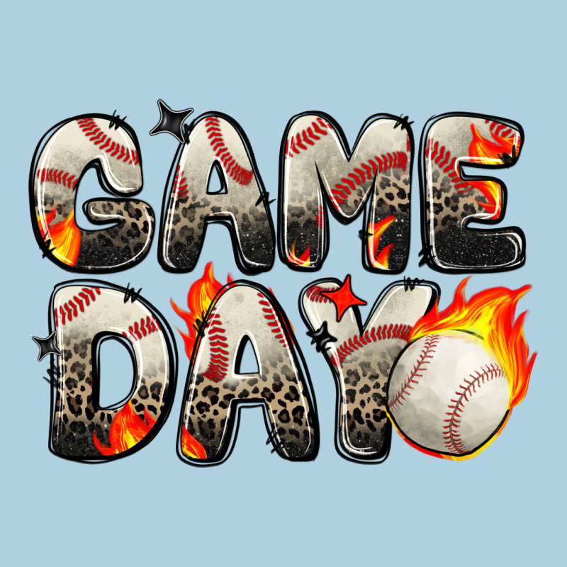Game Day Baseball Leopard Premium Hoodie by Zillion Design Studio | Teevron