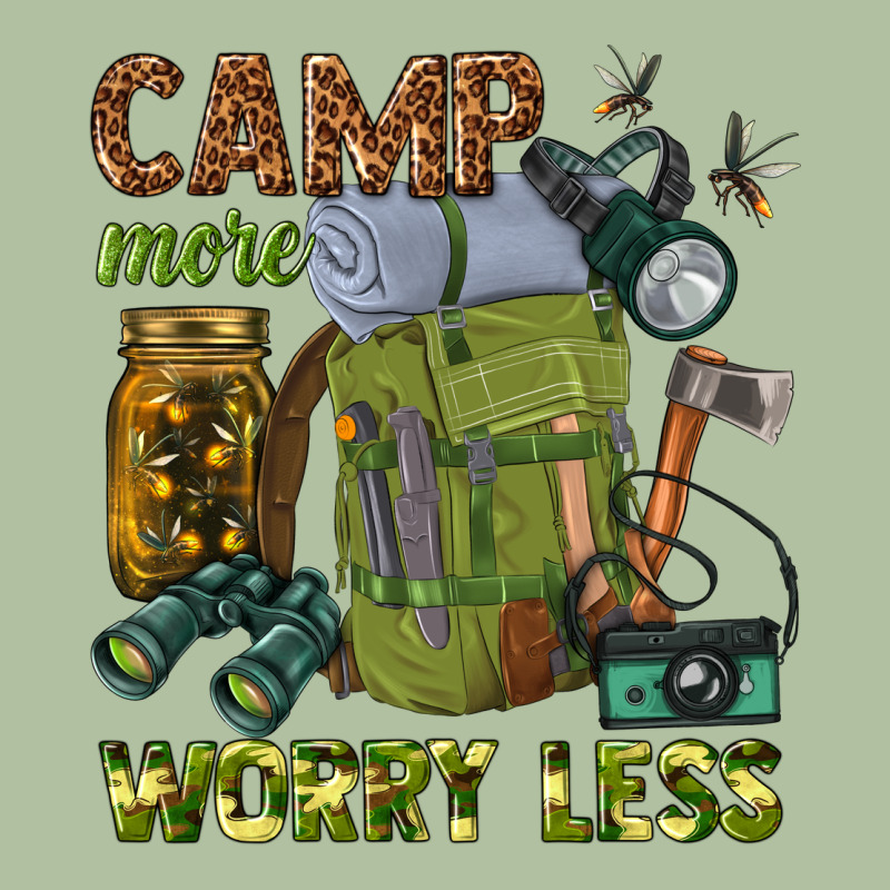 Camp More Worry Less Urban Hoodie by texasbilliewilder | Teevron