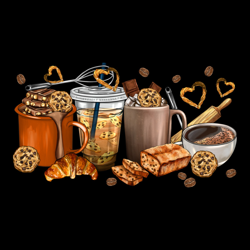 Cookie Coffee Cups Urban Hoodie by texasbilliewilder | Teevron