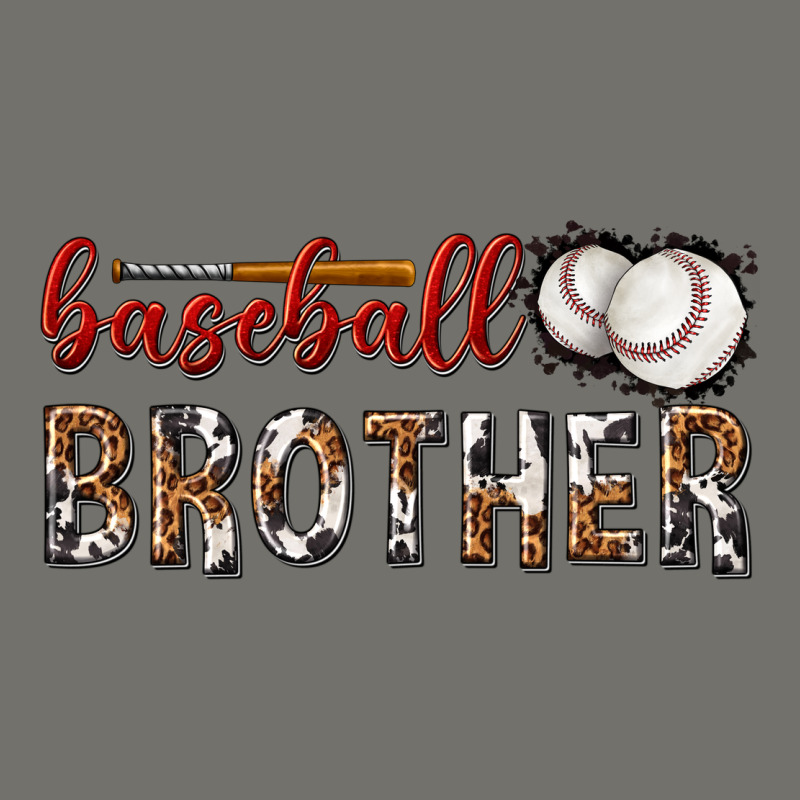 Baseball Brother With Leopard Premium Hoodie by texasbilliewilder | Teevron