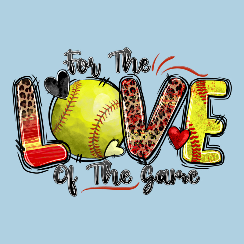 For The Love Of The Game Softball Premium Hoodie by Zillion Design Studio | Teevron