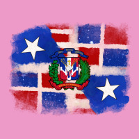 Dominican And Puerto Rico Flag Urban Hoodie | Teevron