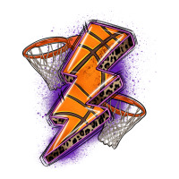 basketball lightning bolt | Teevron