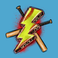 Softball Lightning Bolt Premium Hoodie | Teevron