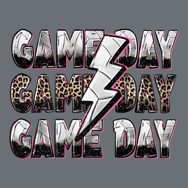 Game Day Game Day Volleyball Lightning Bolt Premium Hoodie by Zillion Design Studio | Teevron