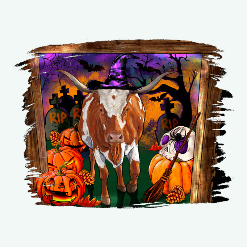 Longhorn Cow Halloween Premium Hoodie by RanaPortraitStore | Teevron