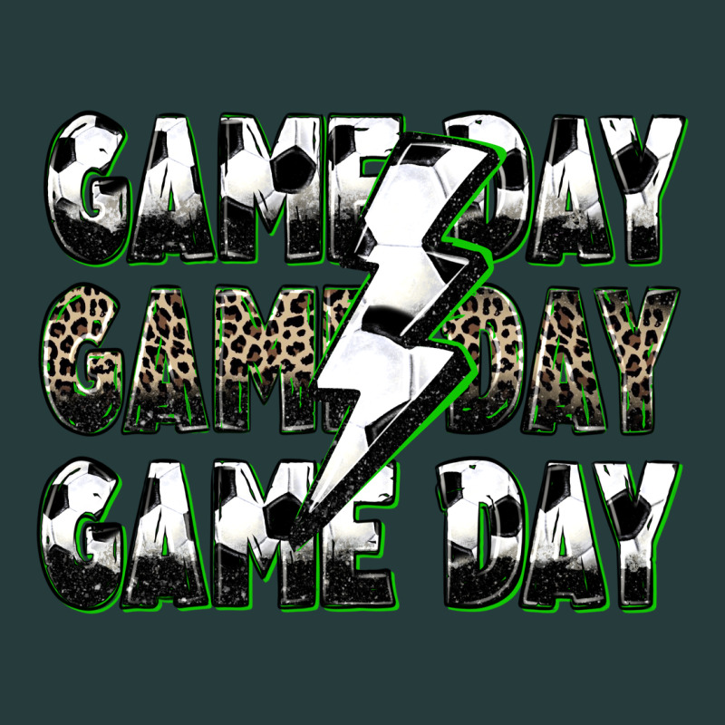 Game Day Game Day Soccer Lightning Bolt Premium Hoodie by Zillion Design Studio | Teevron