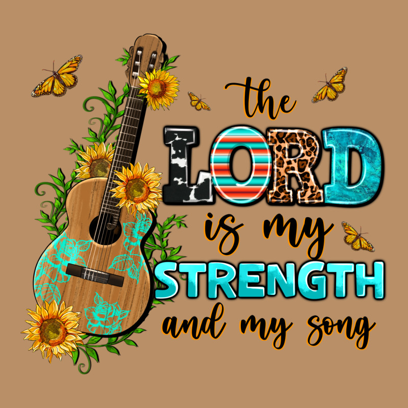 The Lord Is My Strength And My Song Guitar With Su Vintage Hoodie by AdoDesignShop | Teevron