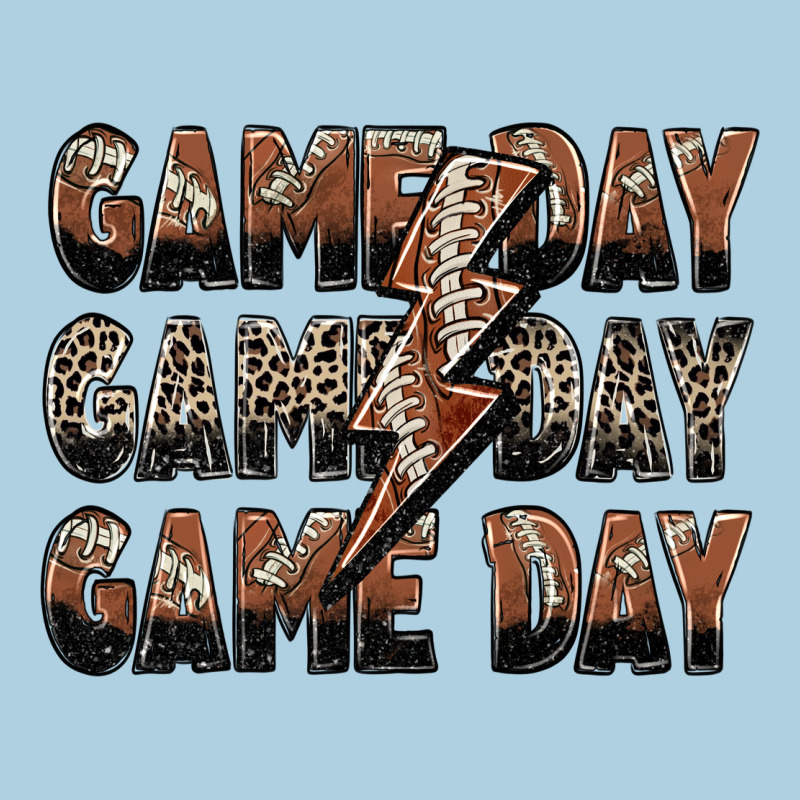 Game Day Game Day Football Lightning Bolt Premium Hoodie by Zillion Design Studio | Teevron