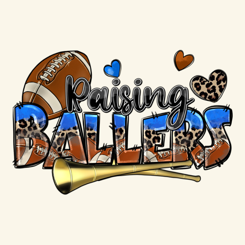 Raising Ballers Football Premium Hoodie by Zillion Design Studio | Teevron