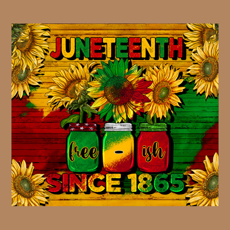 Juneteenth Since 1865 Tumbler Long Sleeve Tee by BarkalooDesign | Teevron