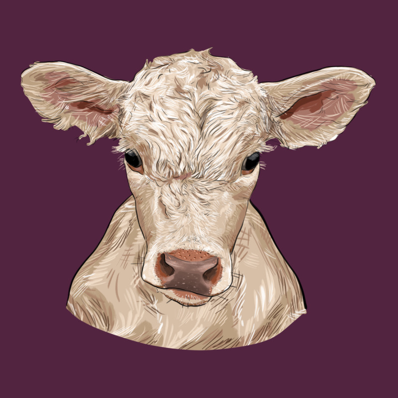 Charolais Calf Urban Hoodie by RanaPortraitStore | Teevron