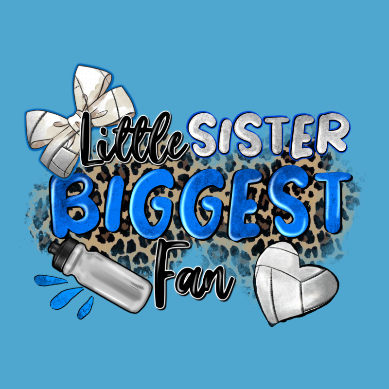 Little Sister Biggest Fan Volleyball Premium Hoodie by Zillion Design Studio | Teevron