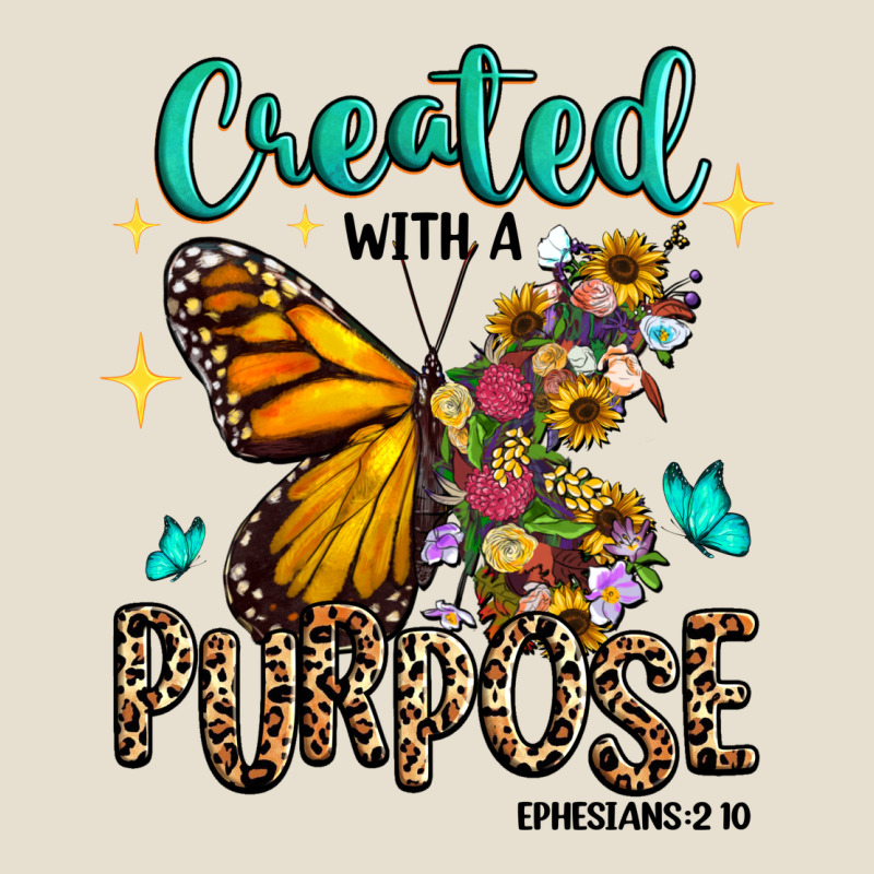 Created With A Purpose Ephesians 2 10 Urban Hoodie by RanaPortraitStore | Teevron