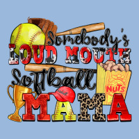 Somebody's Loud Mouth Softball Mama Premium Hoodie | Teevron