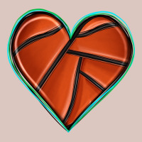 Basketball Heart Premium Hoodie | Teevron