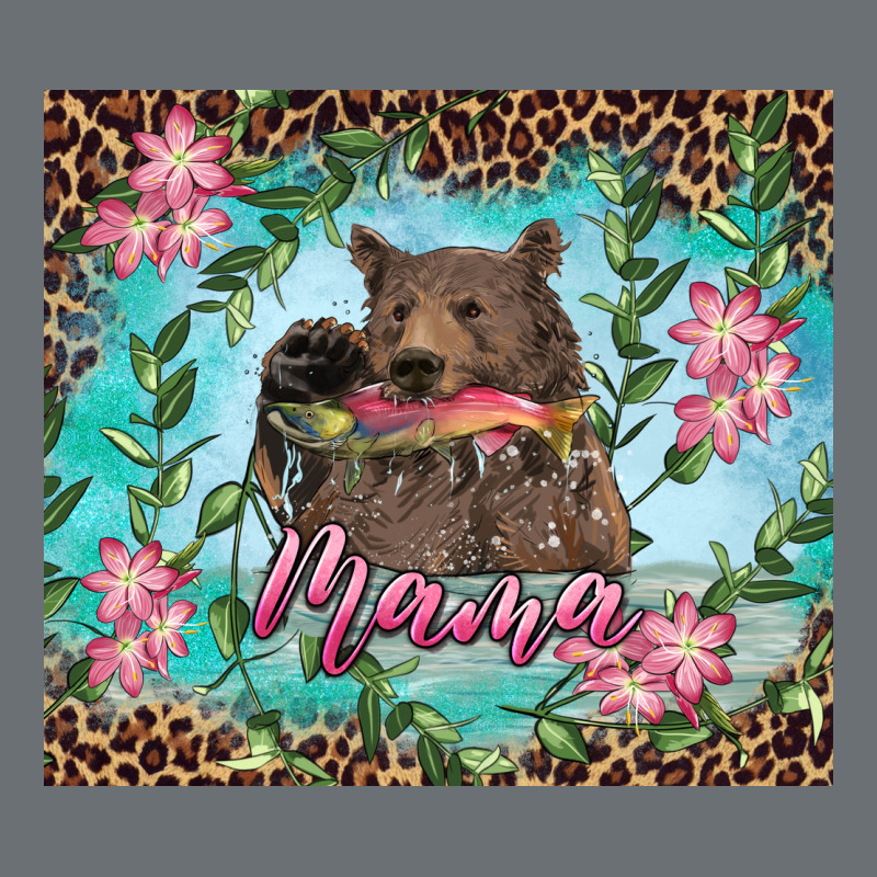 Mama Bear Haunting Fish Floral Premium Hoodie by RanaPortraitStore | Teevron
