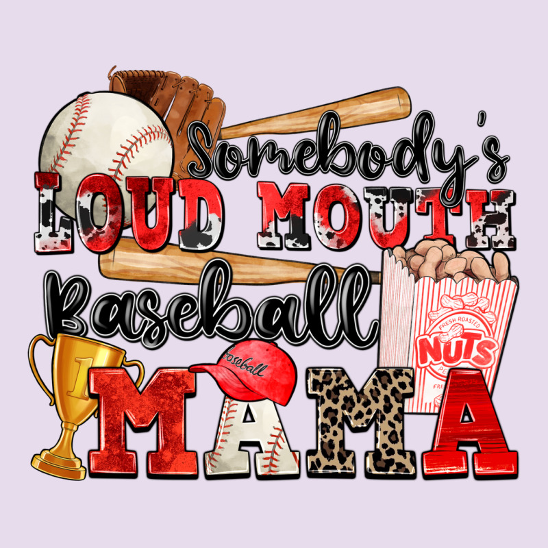 Somebody's Loud Mouth Baseball Mama Premium Hoodie by Zillion Design Studio | Teevron