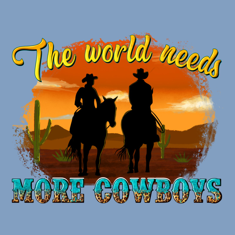 The World Needs More Cowboys Urban Hoodie by texasbilliewilder | Teevron